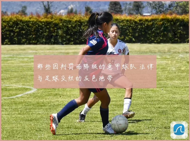 那些因判罚而降级的意甲球队 法律与足球交织的灰色地带
